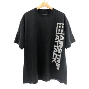 REHV 2XL Black Airstrip Attack Auromotive Racing Tee Shirt T-Shirt Shift Sector